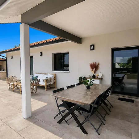 Ubytování v soukromí Maison D'hote Privative Avec Piscine Pour 6 Personnes Gaujacq